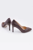 Hakiki Deri Kadın Stiletto Yüksek Topuklu Ayakkabı thumbnail 12