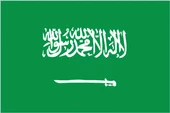 Suudi Arabistan 15x22,5 Masa Bayrağı (Direksiz) - 1