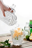 Tilbe Home Katlanır Buz Küpü Kalıbı Matara İçecek Şişesi Taşınabilir Suluk Kalıbı Maker Su Şişesi Buzluk - 3