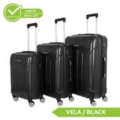Vegmann Vela Siyah 3'lü Valiz Seti thumbnail 4