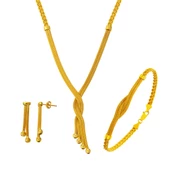 Sarmaşık Sarı Altın Örgü Set Takımı thumbnail 1