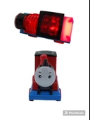 Thomas Tren Sesli Müzikli Işıklı Sürtmeli Thomas Tren 12x8cm. Kırmızı - 2