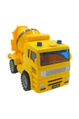 Oyuncak Beton Mikseri Sürtmeli Özellikli Sesli Işıklı Mikser Kısmı Hareketli 16cm. Beton Mikseri - 3