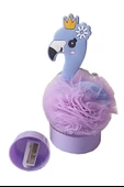 Flamingo Kalemtraş Tül Ponponlu Tekli Kalemtraş 1 Adet Hediyelik Kız Kalemtraş - 3
