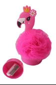 Flamingo Kalemtraş Tül Ponponlu Tekli Kalemtraş 1 Adet Hediyelik Kız Kalemtraş - 2