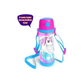 Coral High Unicorn Desenli Beslenme Okul Çantası Kalemlik + Çelik Termos - 5