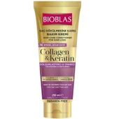 Bioblas Collagen Ve Keratin Saç Dökülmesine Karşı Saç Bakım Kremi 250 ml - 1