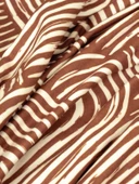 SoftMicro Gökkuşağı Desenli Boho 180x300 cm Koltuk Örtüsü Şalı, Kanepe Örtüsü, Tv Battaniyesi Kiremit Rengi thumbnail 6