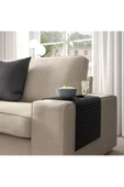 IKEA Rödeby Katlanır Kolçak Tepsisi Koltuk Kenarı 65x37 Cm Siyah - 1