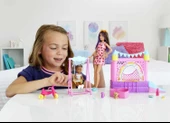 Barbie Bebek Bakıcısı Skipper Oyun Evi Seti, Bebek Bakıcısı Skipper, Bebek Figürü, Salıncak ve Aksesuarlarıyla, 3 Yaş ve - 2