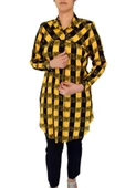 Kadın Ekose Kareli Tunik BGL-ST02956 - 2