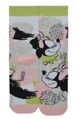 Dode Flora Disnep Kadın Çizgi Film Minnie Mouse Desenli Pamuklu Soket Çorap - 6