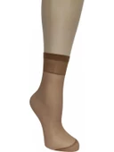 Dode Flora Desimo Kadın 20 Den Mat Dayanıklı İnce Elastan Soket Çorabı - 2