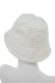 Dode Flora Kadın Bucket Peluş Şapka - 3