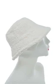 Dode Flora Kadın Bucket Peluş Şapka - 2