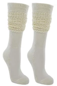 Tozluk Çorap Kadın Pamuk Havlu Taban Düz Renk Kışlık Çorap - 7