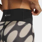 Adidas HR8179 X Marimekko Optime Kadın Siyah Spor Tayt - 2