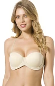 Le Jardin 7043-B Desteksiz-Balenli Micro Sırtı Şeffaf Silikonlu Sütyen - 2