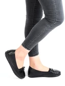 Frida 65.402 Siyah Jel Taban Günlük Kadın Babet Ayakkabı thumbnail 2