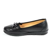 Frida 65.402 Siyah Jel Taban Günlük Kadın Babet Ayakkabı thumbnail 4