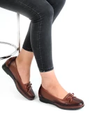 Frida 708 Taba Jel taban Günlük Kadın Casual Ayakkabı - 1