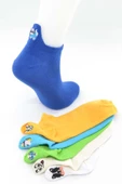 Flora Bayan 6 lı Emojili Bayan Patik Çorap - 36-40 - 3