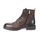 Pierre Cardin 77650 Nubuk Kahve %100 Deri Erkek Bot - 3
