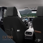 Otom Voyager Series Universal Oto Koltuk Kılıfı  Siyah - 5