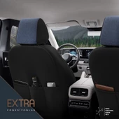 Otom Voyager Series Universal Oto Koltuk Kılıfı Mavi - 5
