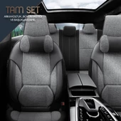 Otom Voyager Series Universal Oto Koltuk Kılıfı  Füme - 2