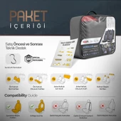 Otom Voyager Series Universal Oto Koltuk Kılıfı  Kırmızı-Siyah - 7