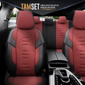 Otom Throne Series Universal Oto Koltuk Kılıfı Kırmızı - 2