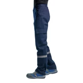 Şensel, Reflektörlü Kışlık İş Pantolonu, Lacivert, Komando Cepli -101E545- - 1