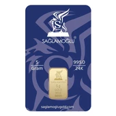RimaGold 5 gr 24 Ayar Sağlamoğlu Gram Altın - 1