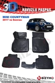 Mini Cooper Countryman 2017+ 3D Havuzlu Paspas Takımı Bizymo - 2
