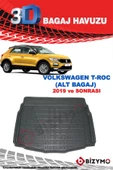Volkswagen T-Roc 2019 ve Sonrası (Alt) 3D Bagaj Havuzu Bizymo thumbnail 2