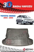 Toyota Verso 2004-2009 3D Bagaj Havuzu Bizymo thumbnail 2