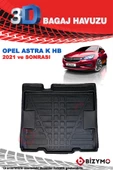 Opel Astra K Hb 2021+ Stepnesiz 3D Bagaj Havuzu Bizymo thumbnail 2