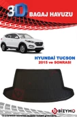 Hyundai Tucson 2015 Ve Sonrası 3D Bagaj Havuzu Bizymo thumbnail 3