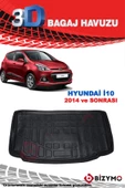 Hyundai İ10 2014 Ve Sonrası 3D Bagaj Havuzu Bizymo thumbnail 2