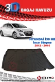 Hyundai İ30 İnce Stepne 2012-2017 3D Bagaj Havuzu Bizymo thumbnail 2