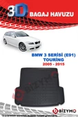 BMW 3 Serisi E91 Touring 2005-2015 3D Bagaj Havuzu Bizymo thumbnail 2