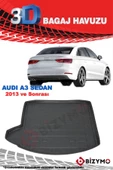Audi A3 Sedan 2013 Ve Sonrası 3D Bagaj Havuzu Bizymo thumbnail 2