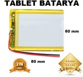 Ulefone Oem 2750 mAh Tablet Pil 7.8,9,10,11,12 İNC TABLETLER İÇİN ÜNİVERSAL BATARYA - 1
