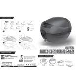 Ecotrike MOTORSİKLET ÇANTASI 33L SİYAH thumbnail 4