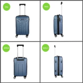 Vegmann Vela Mavi Kabin Boy Valiz thumbnail 2