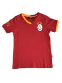 Galatasaray Çocuk Lisanslı Armalı Kırmızı Tshirt C12005 - 6