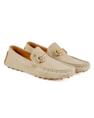 Gordion Bej Hakiki Süet Deri Erkek Loafer Ayakkabı thumbnail 2