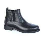 Bulldozer 240098 Siyah Floter Kürklü Deri Erkek Bot thumbnail 2