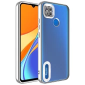 Vendas Xiaomi Redmi 10A Uyumlu Omega Serisi Kamera Korumalı Logo Gösteren Shining Silikon Kılıf - 7